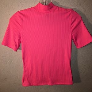 Pink Highlighter color shirt